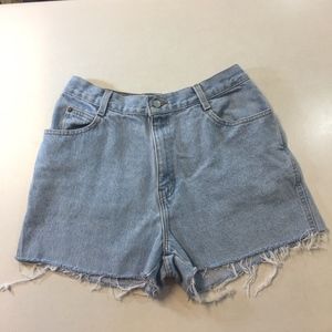 Vintage Denim Blue Gitano Cutoff Shorts